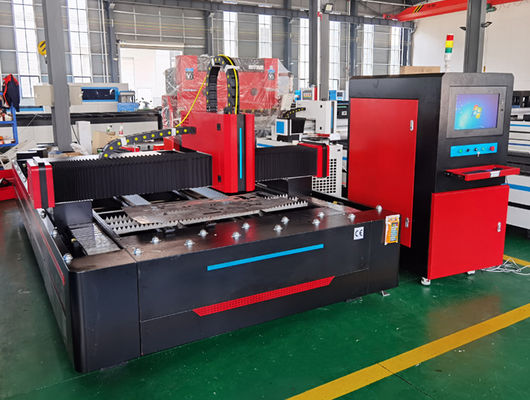 Forma de aluminio IPG Raycus del metal de la cortadora del laser de la fibra del CNC 10m m