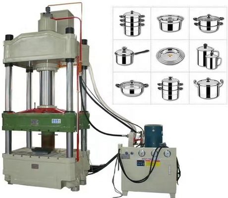 pote de acero inoxidable de aluminio 200T que hace máquina la embutición profunda prensa hidráulica 11KW 1120m m