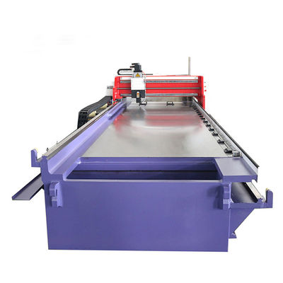 Ranurar las caras dos Drictions de la máquina cuatro del CNC V de la alisadora que acanalan para la hoja de acero inoxidable