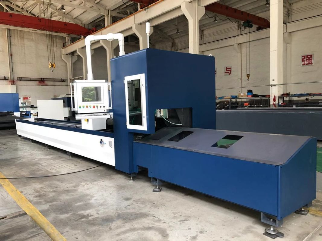 Chapa industrial 6500m m 1.2G 3KW 4KW de la cortadora del laser del CNC del tubo del tubo